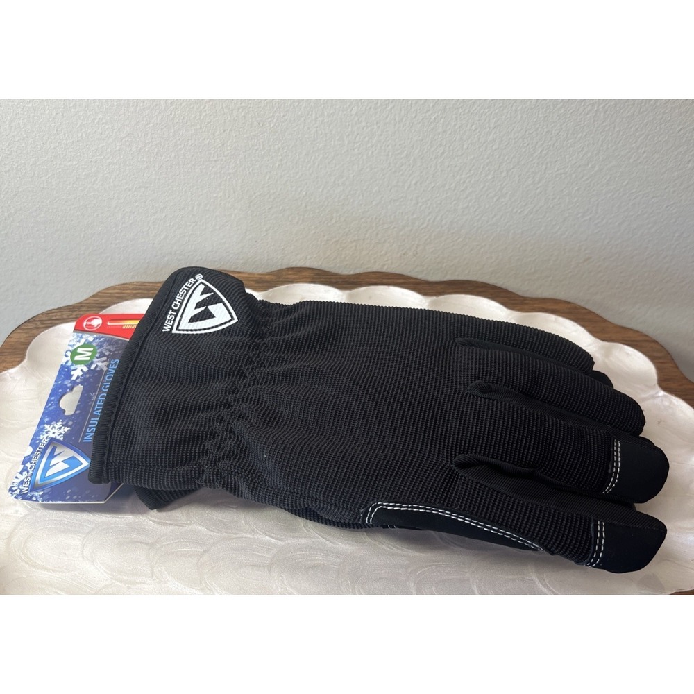West Chester Insulated Touchscreen‎ Winter Gloves Black Medium NWT - Picture 3 of 8